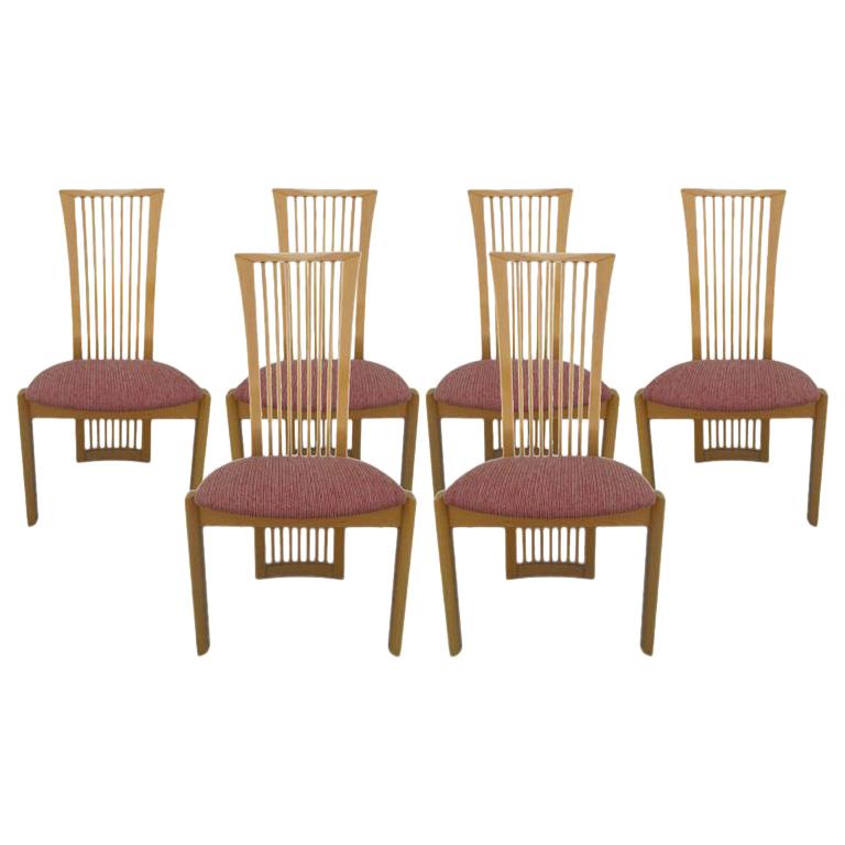 Italian Chairs by Pietro Costantini, Set of Six
