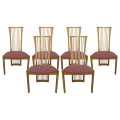 Chaises italiennes par Pietro Costantini:: lot de six