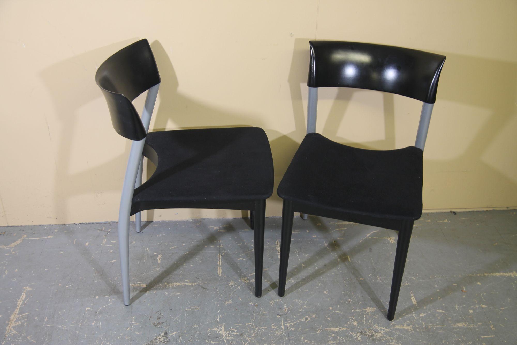 Modern Italian chairs by Potocco For Sale