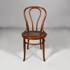 Italian chairs in straw and wood, 1930s