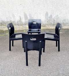 Italian Chairs Model 4870 by Anna Castelli Ferrieri for Kartell, Italy 80s