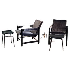 Italian Chairs with the Ottoman