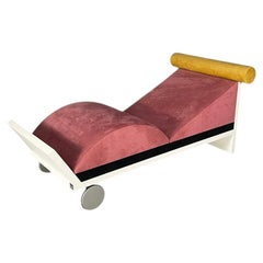 Italian chaise longue Juan by Marco Panini for Memphis, 1987