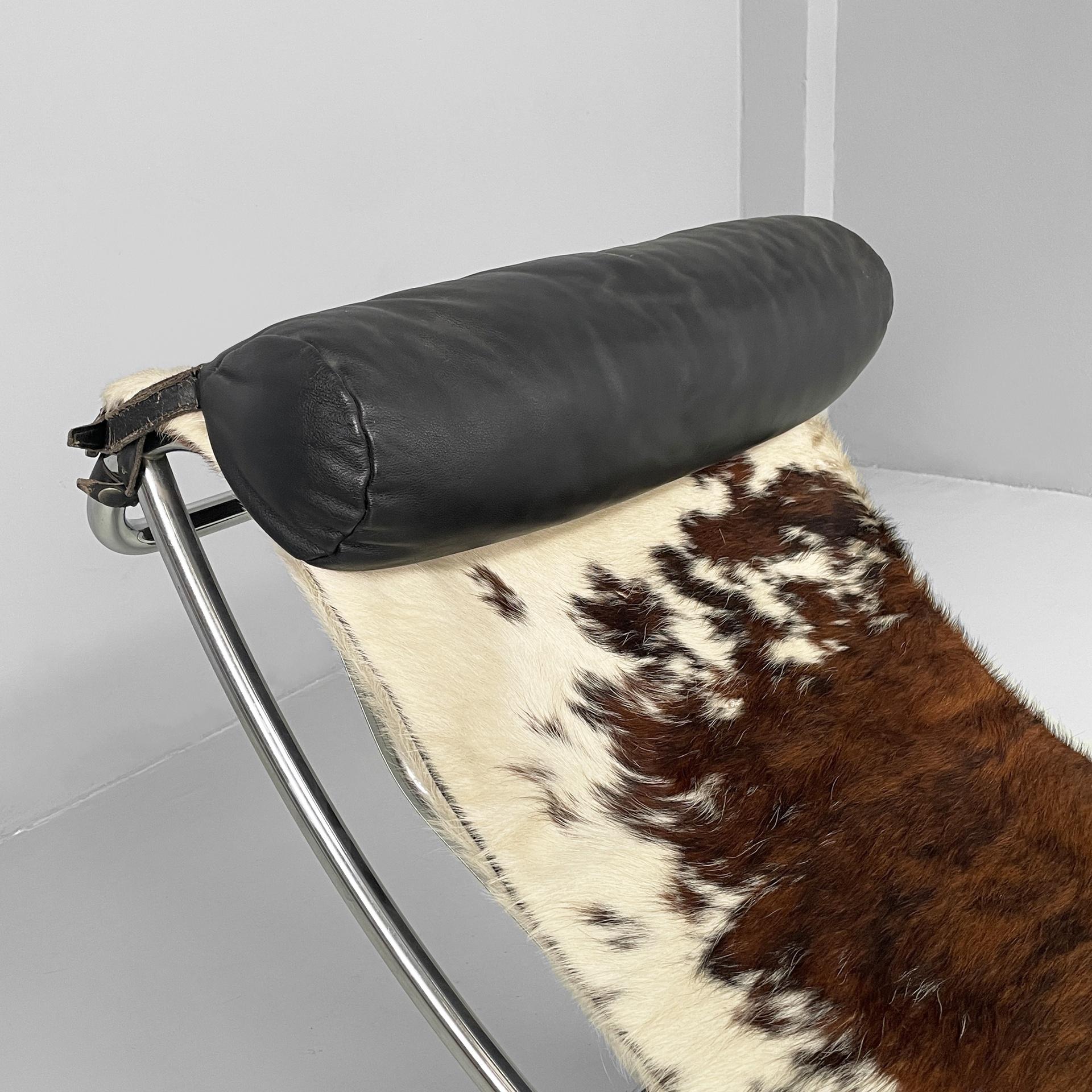 Fine XX secolo Chaise longue italiana LC4 di Le Corbusier, Jeanneret Perriand Cassina, anni '70 in vendita