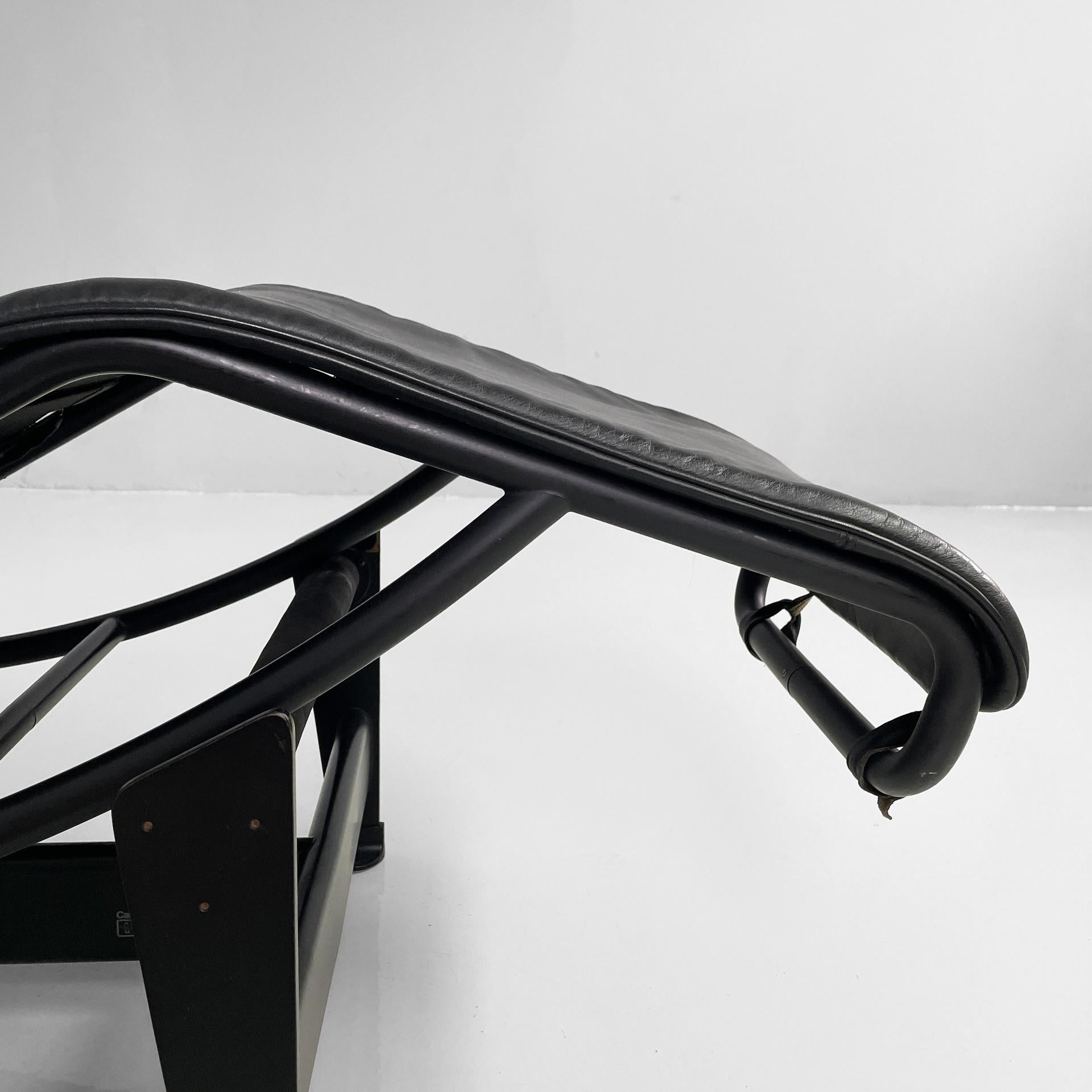 Chaise longue italienne LC4 par Le Corbusier Jeanneret Perriand Cassina, 1980 en vente 7
