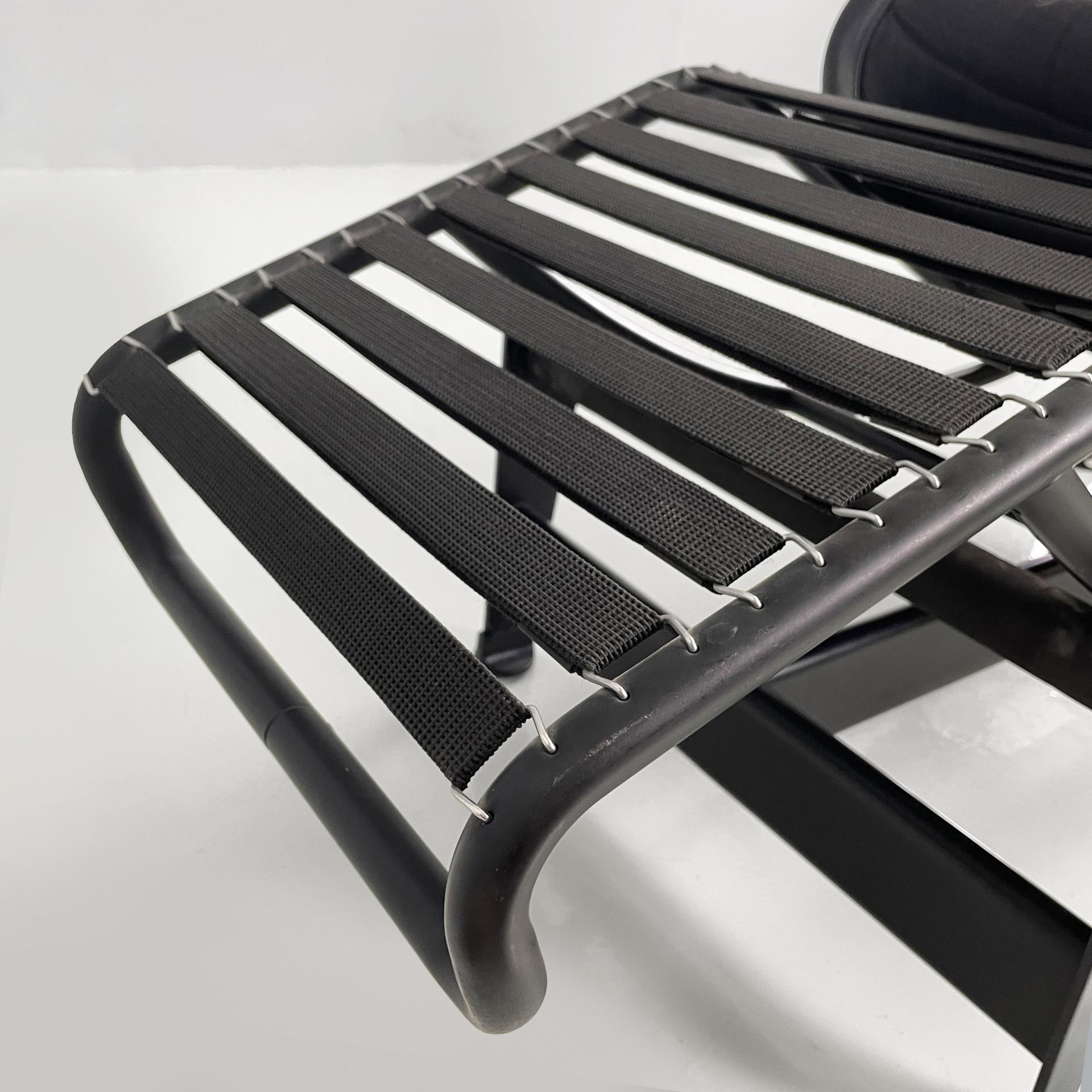 Chaise longue italienne LC4 par Le Corbusier Jeanneret Perriand Cassina, 1980 en vente 9