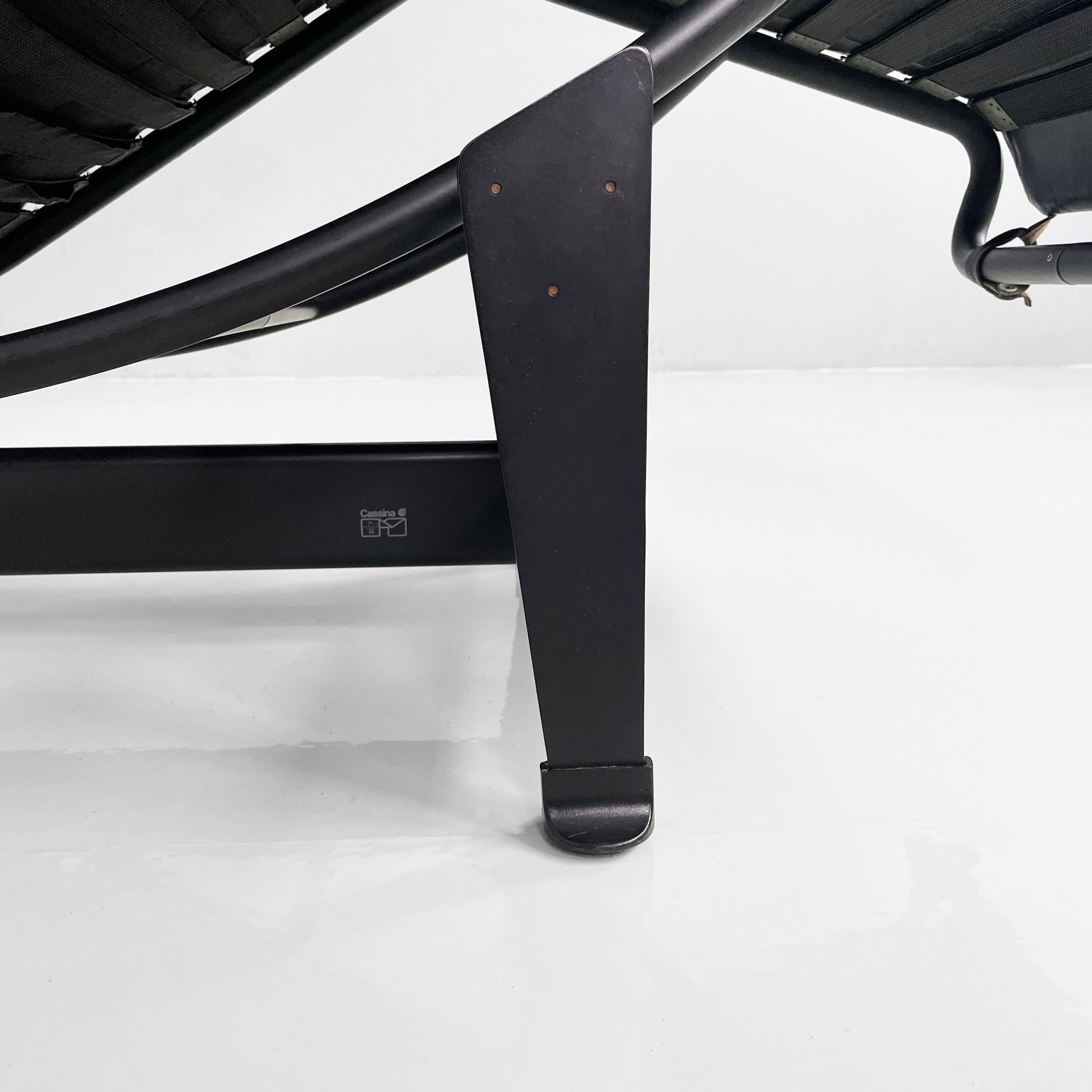 Chaise longue italienne LC4 par Le Corbusier Jeanneret Perriand Cassina, 1980 en vente 11