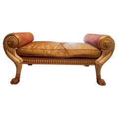 Italian Chaise Longue silk