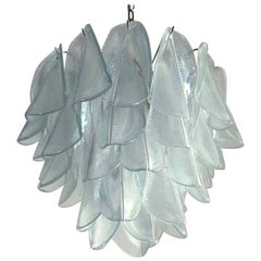 Italian Chandelier 41 "Rondini" Mazzega Style, Murano, 1970s