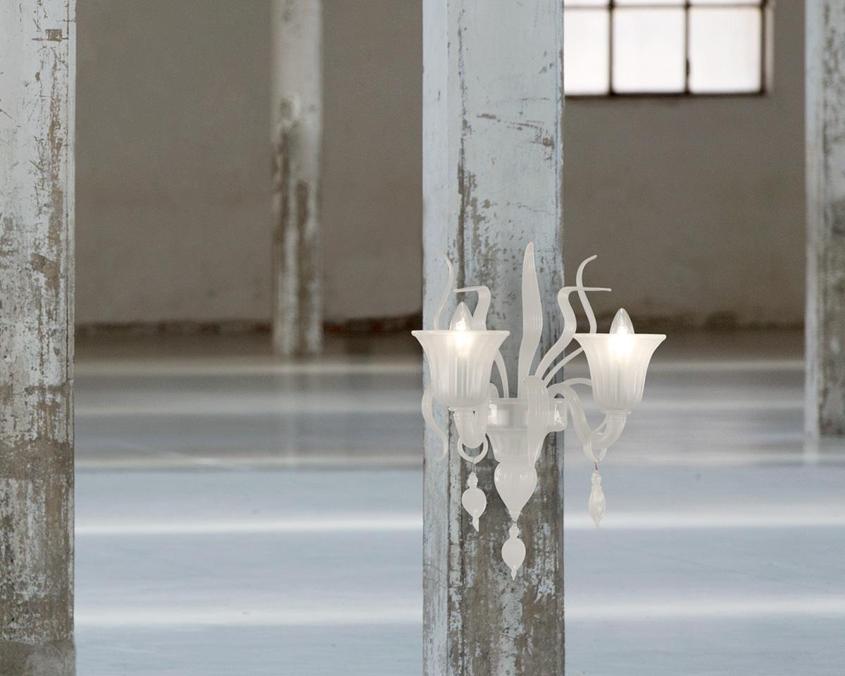 Italian Chandelier 6 arms Dark Smoky Quartz Murano Glass by Multiforme In New Condition For Sale In Trebaseleghe, IT