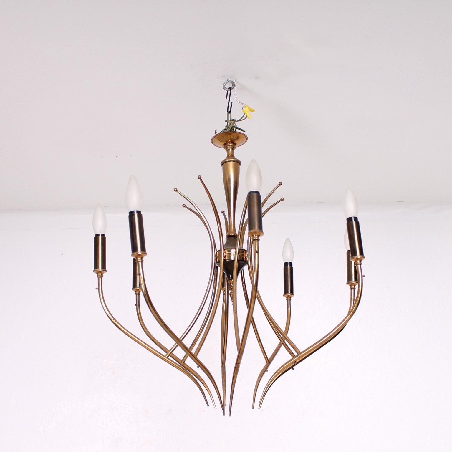 Italian Chandelier After Guglielmo Ulrich 3