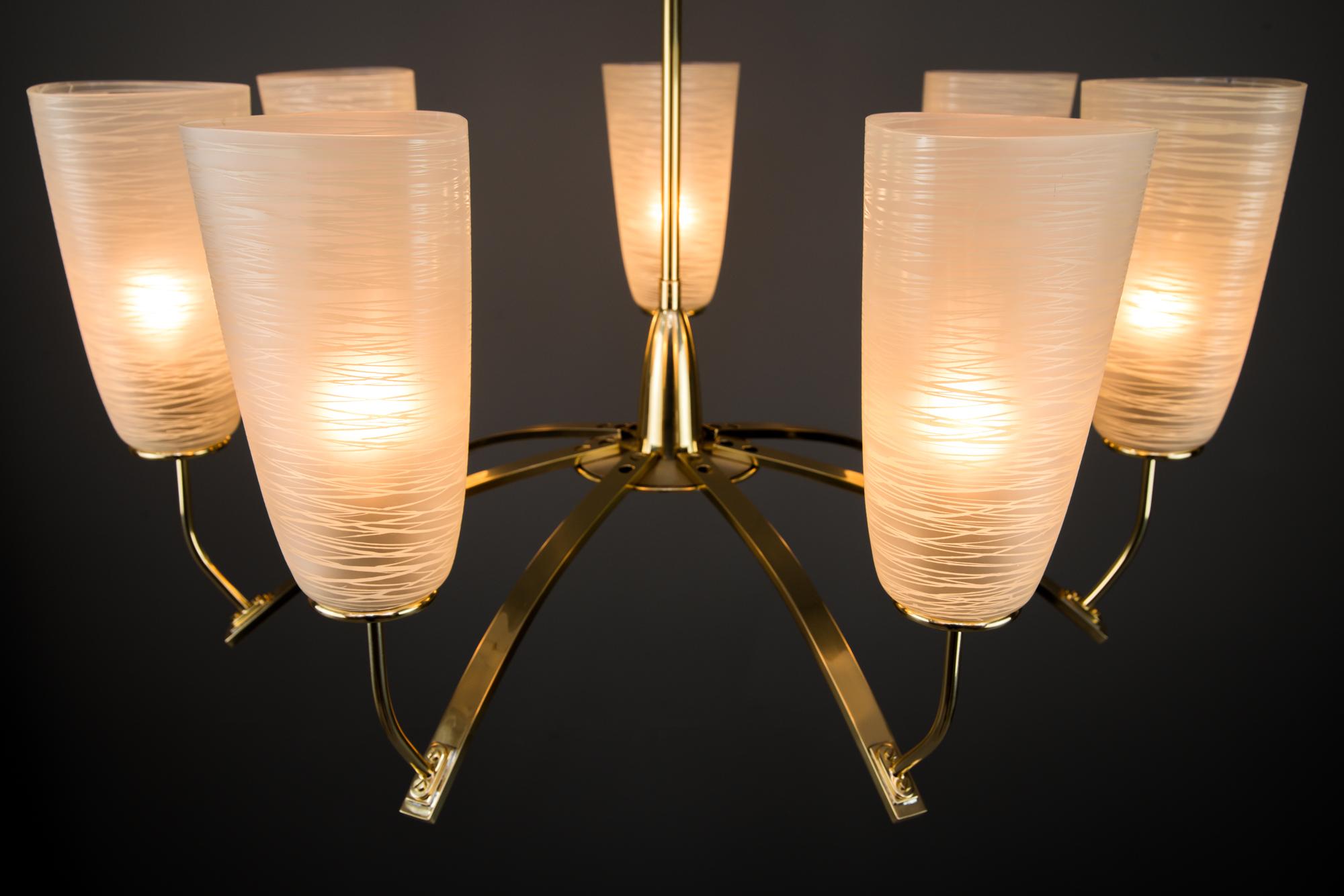 Italian Chandelier, circa 1960s For Sale 9