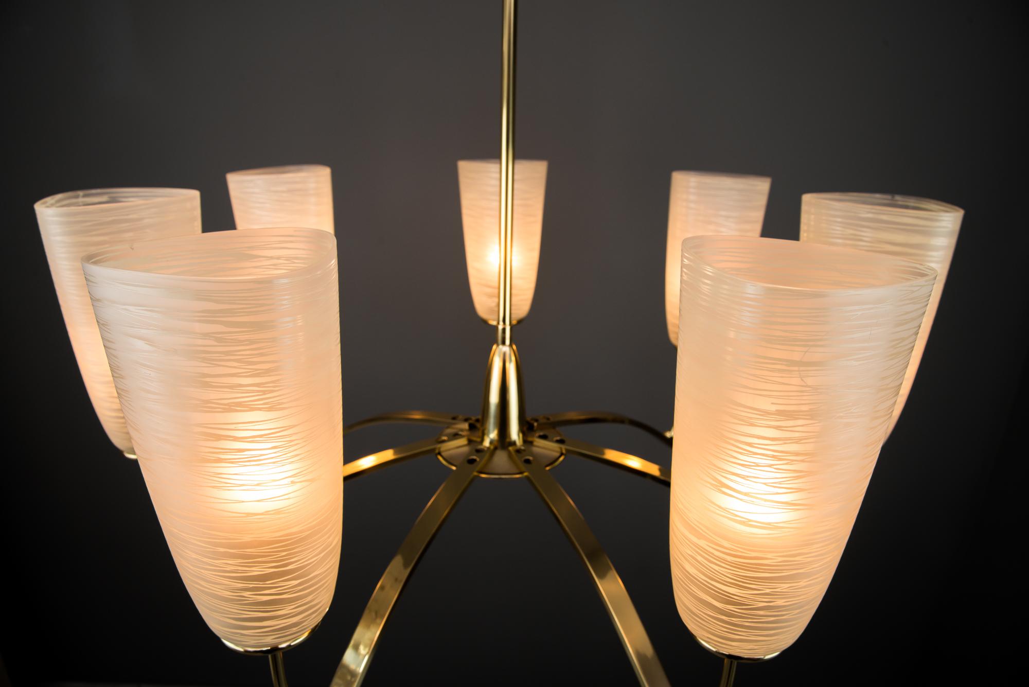 Italian Chandelier, circa 1960s For Sale 10