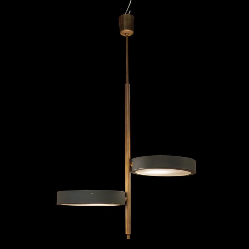 Mid-20th Century Italian chandelier by Bruno Gatta for Stilnovo 1960 For Sale