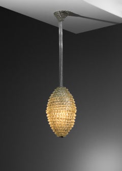 Italian chandelier by Ercole Barovier from the 30's in Murano glass