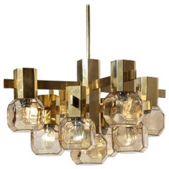 Italian Chandelier by Gaetano Scolari