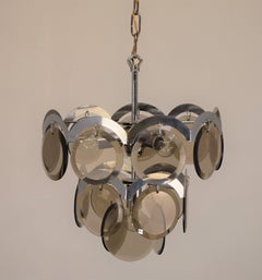 Italian Chandelier by Gino Vistosi, 1960s