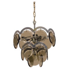 Retro Italian Chandelier by Gino Vistosi, 1960s