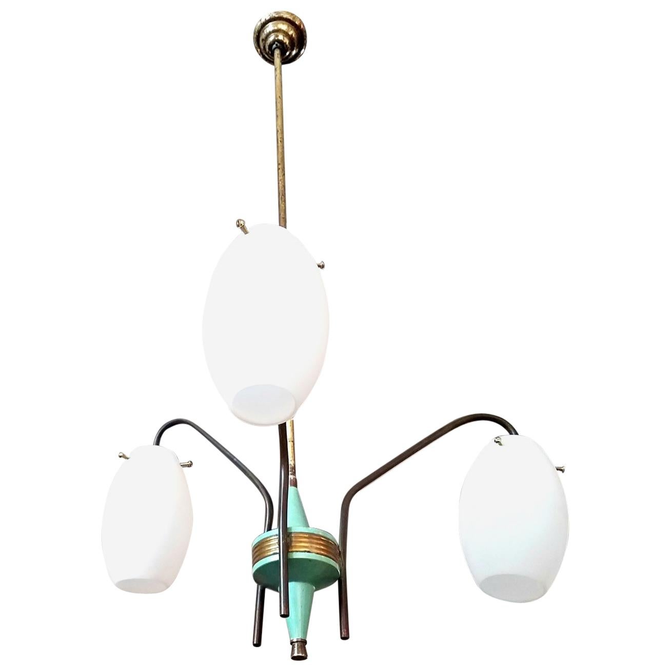 Italian Chandelier by Stilux Milano