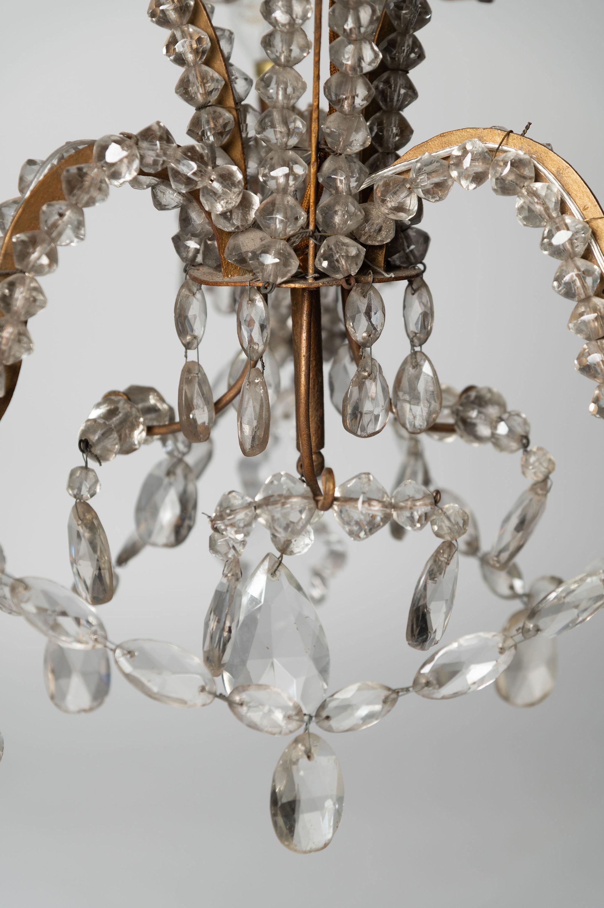 Italian chandelier  In Good Condition For Sale In Maidstone, GB