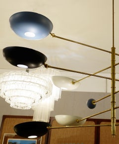 Italian Chandelier in Brass