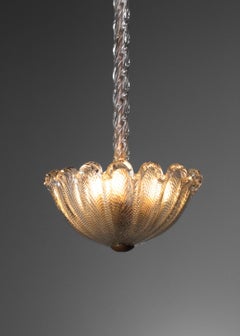 Italian chandelier in Murano glass from the 30's