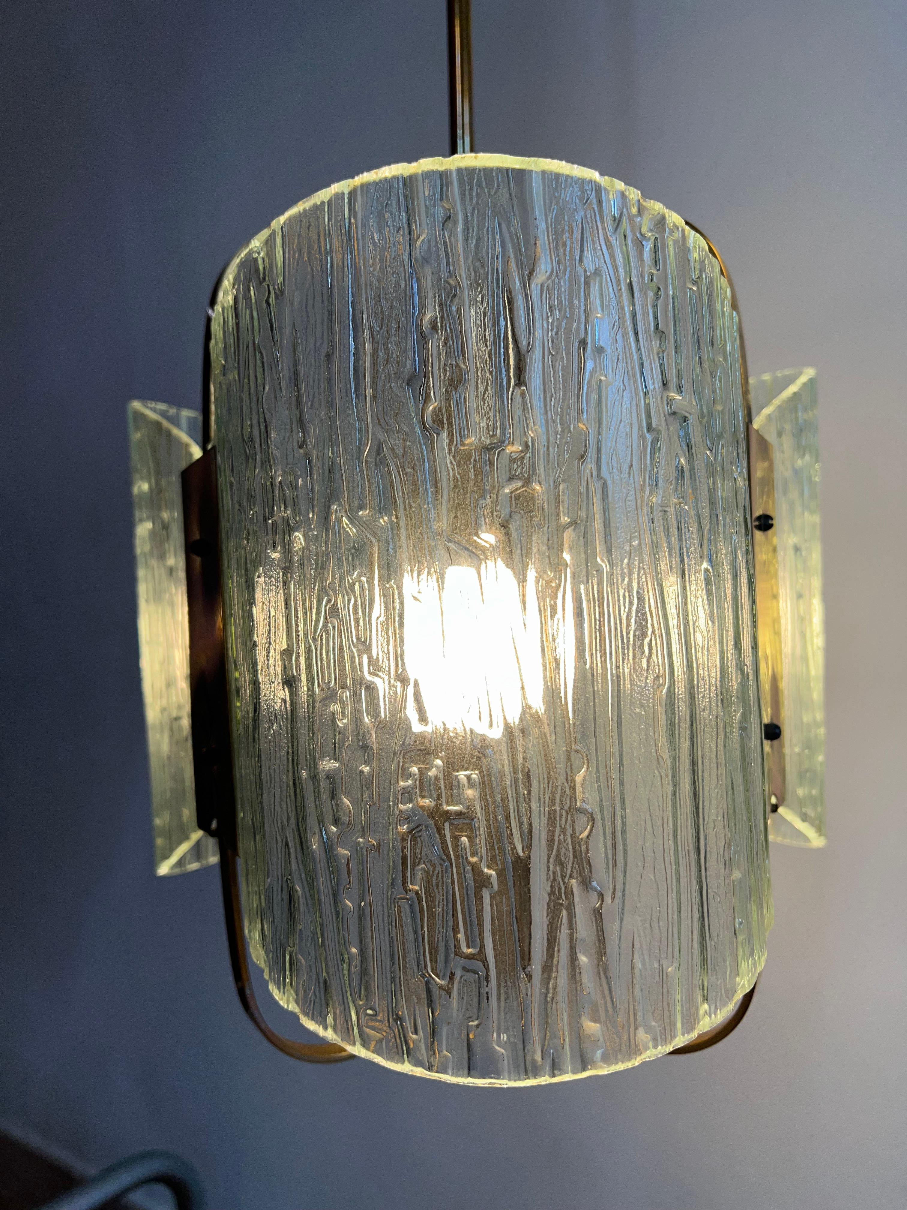 Lampadario italiano in stile Max Ingrand, 1970. in vendita 4