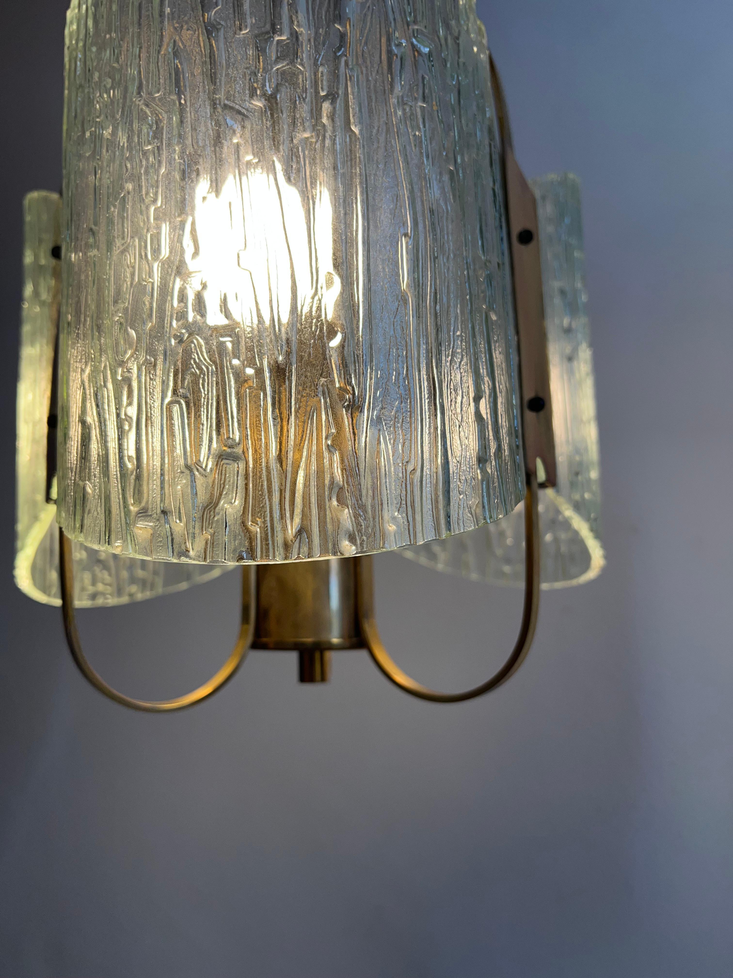 Lampadario italiano in stile Max Ingrand, 1970. in vendita 5