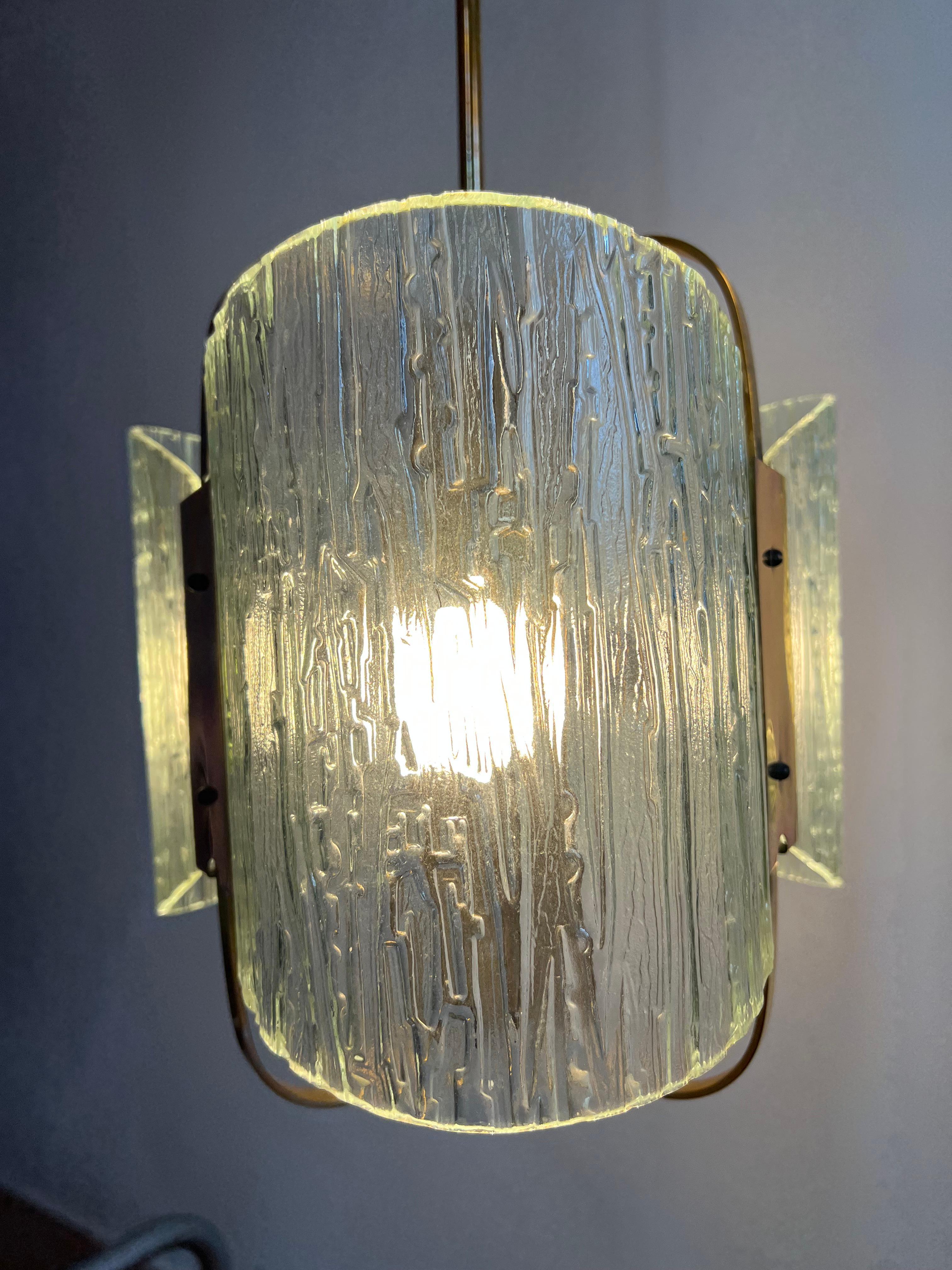 Lampadario italiano in stile Max Ingrand, 1970. in vendita 3