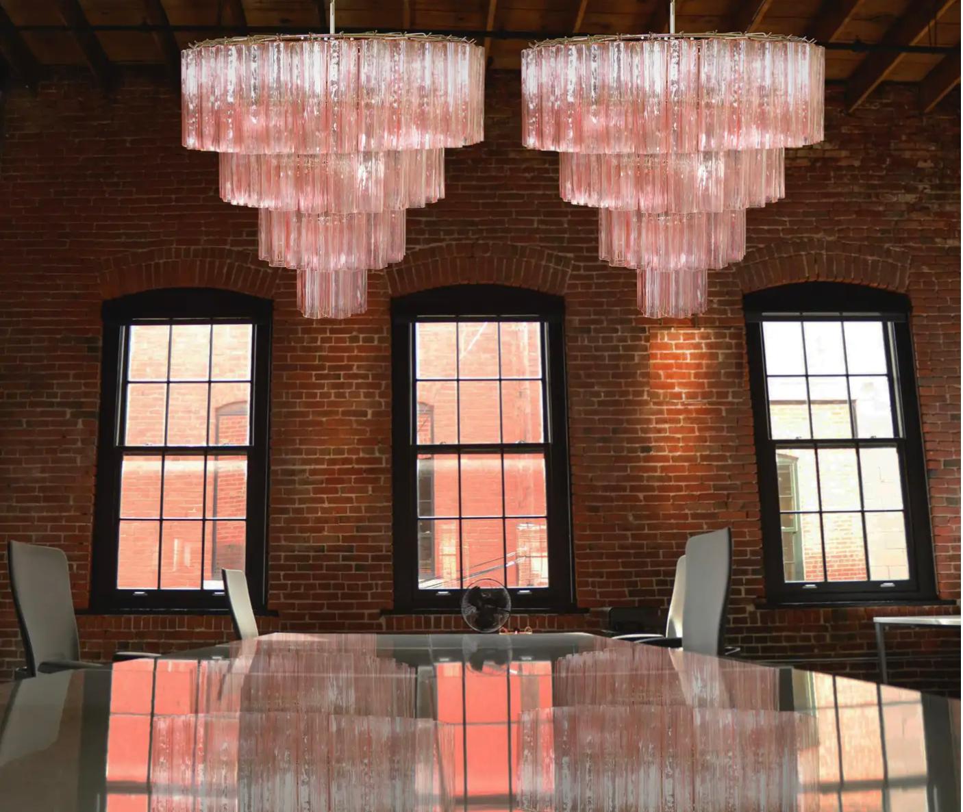 Italian Chandelier,  Murano, 1990 For Sale 6