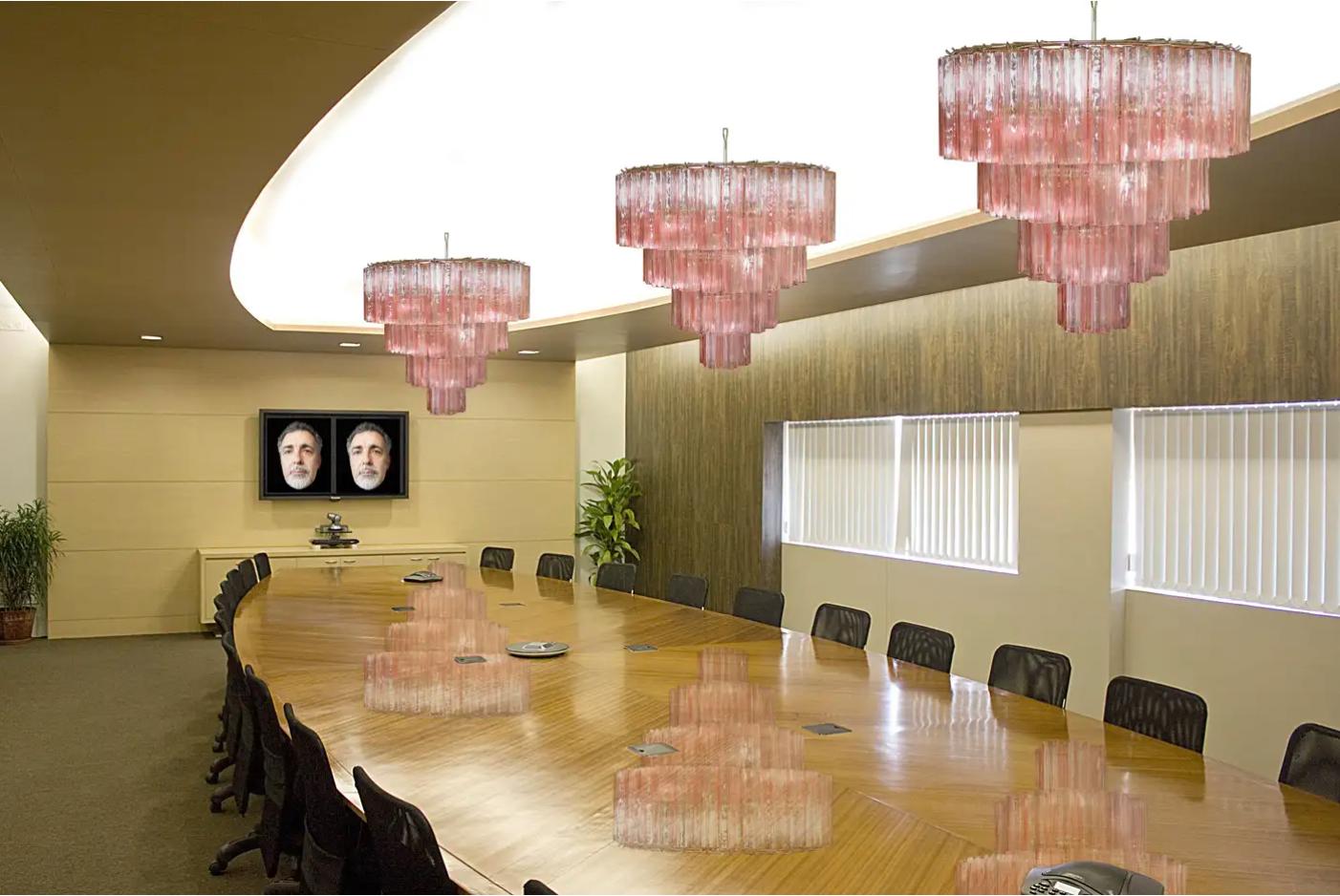 Italian Chandelier,  Murano, 1990 For Sale 7