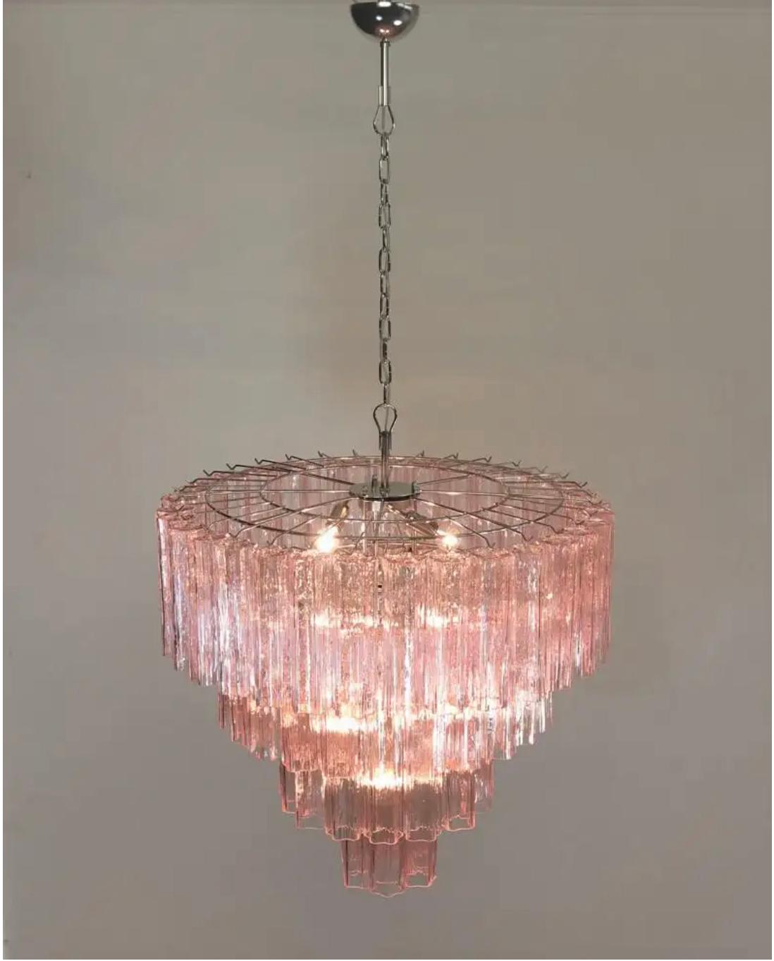 Italian Chandelier,  Murano, 1990 For Sale 4