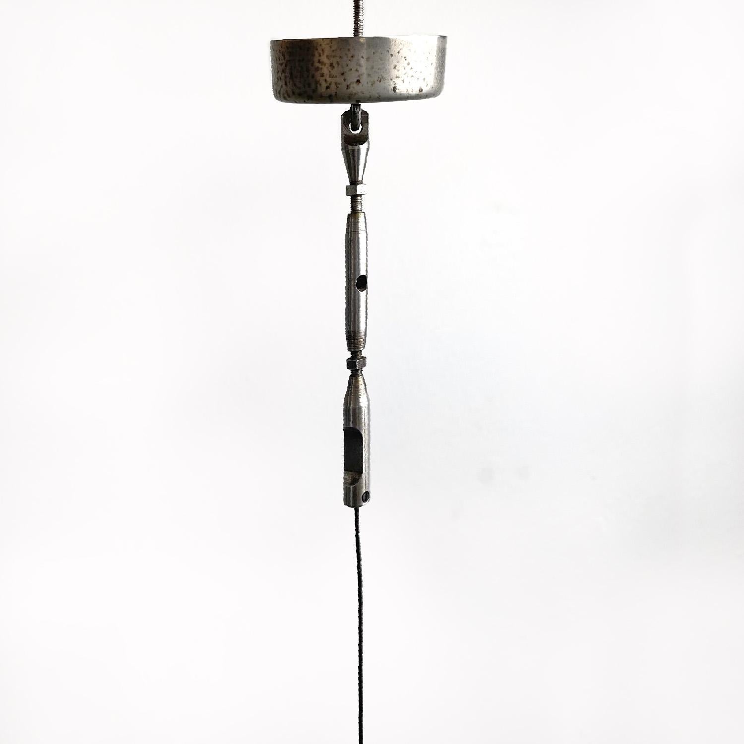 Italian pendant light Parentesi by Achille Castiglioni Pio Manzù for Flos, 1970s For Sale 4