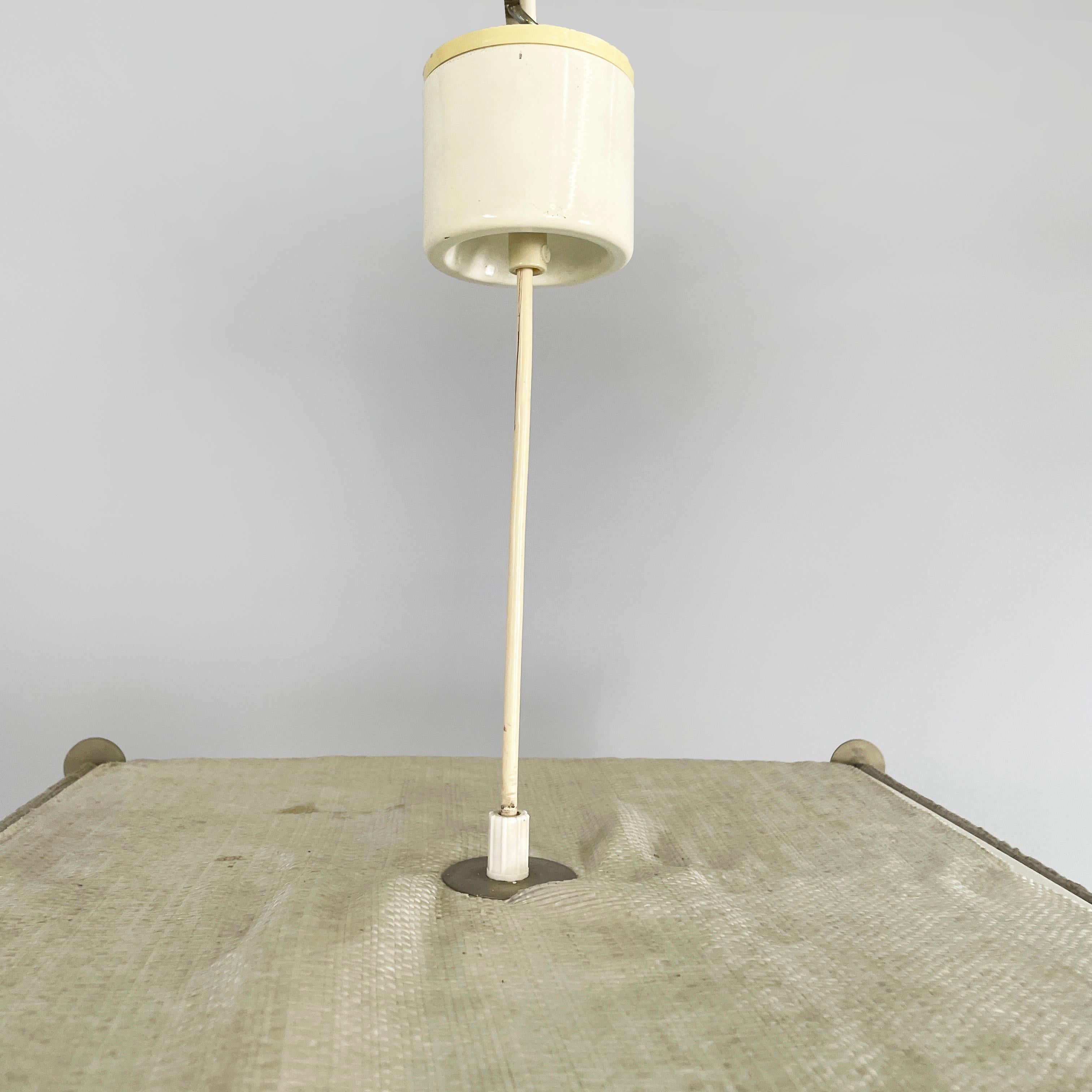 Italian Chandelier Teli 374  by Achille Pier Giacomo Castiglioni for Flos, 1980s In Fair Condition In MIlano, IT