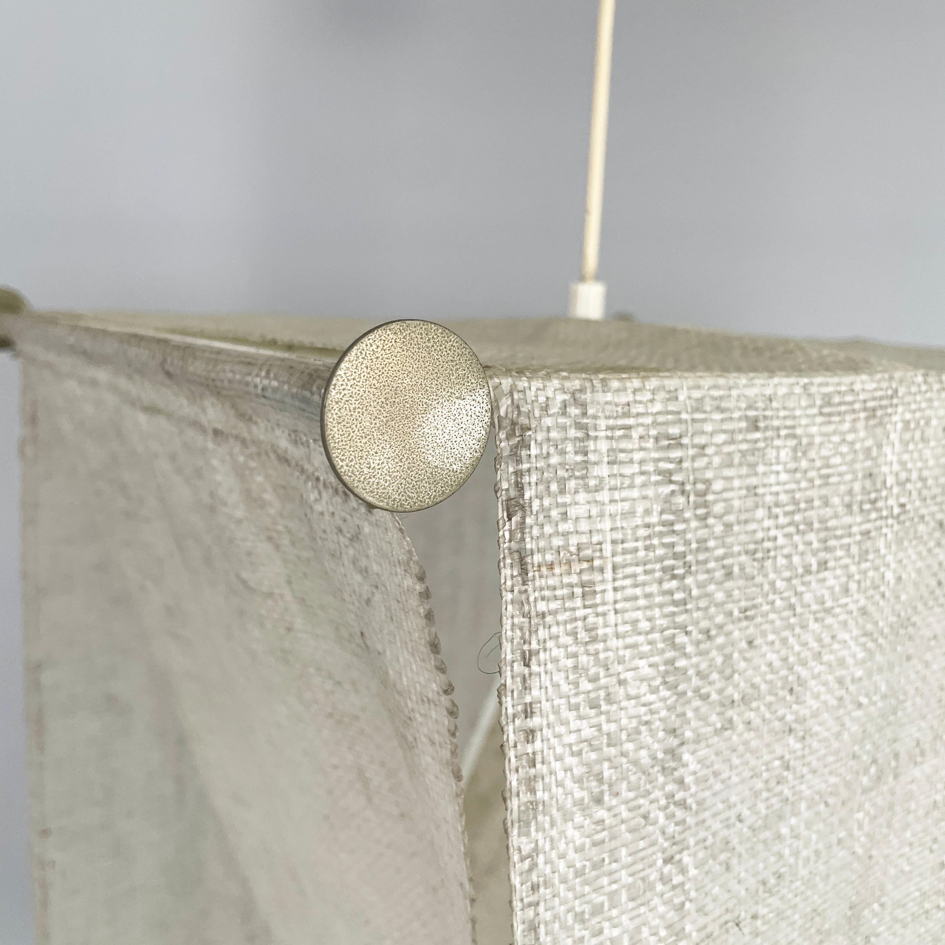 Italian Chandelier Teli 374  by Achille Pier Giacomo Castiglioni for Flos, 1980s 2