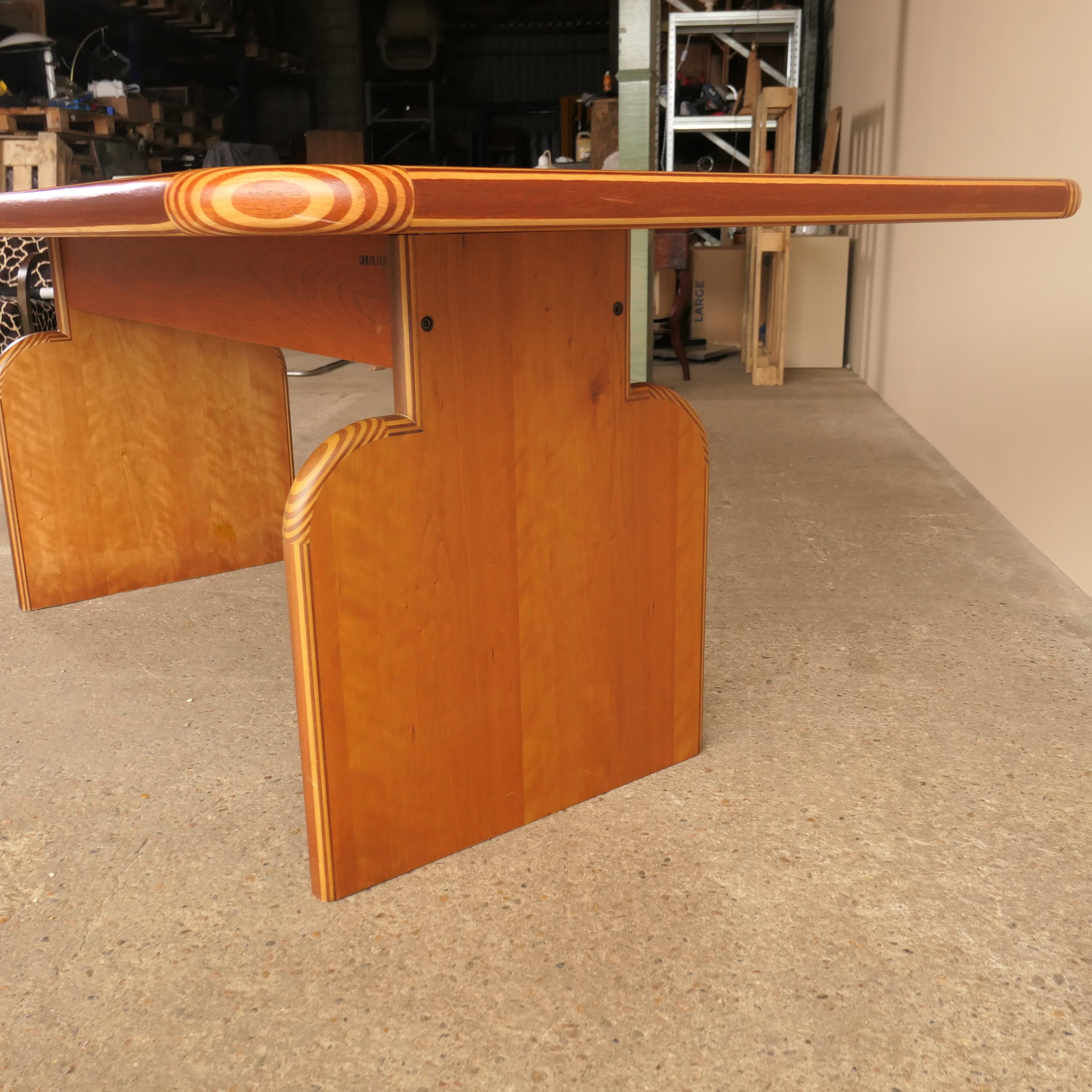 Italian Cherry Wood Dining Table For Sale 6
