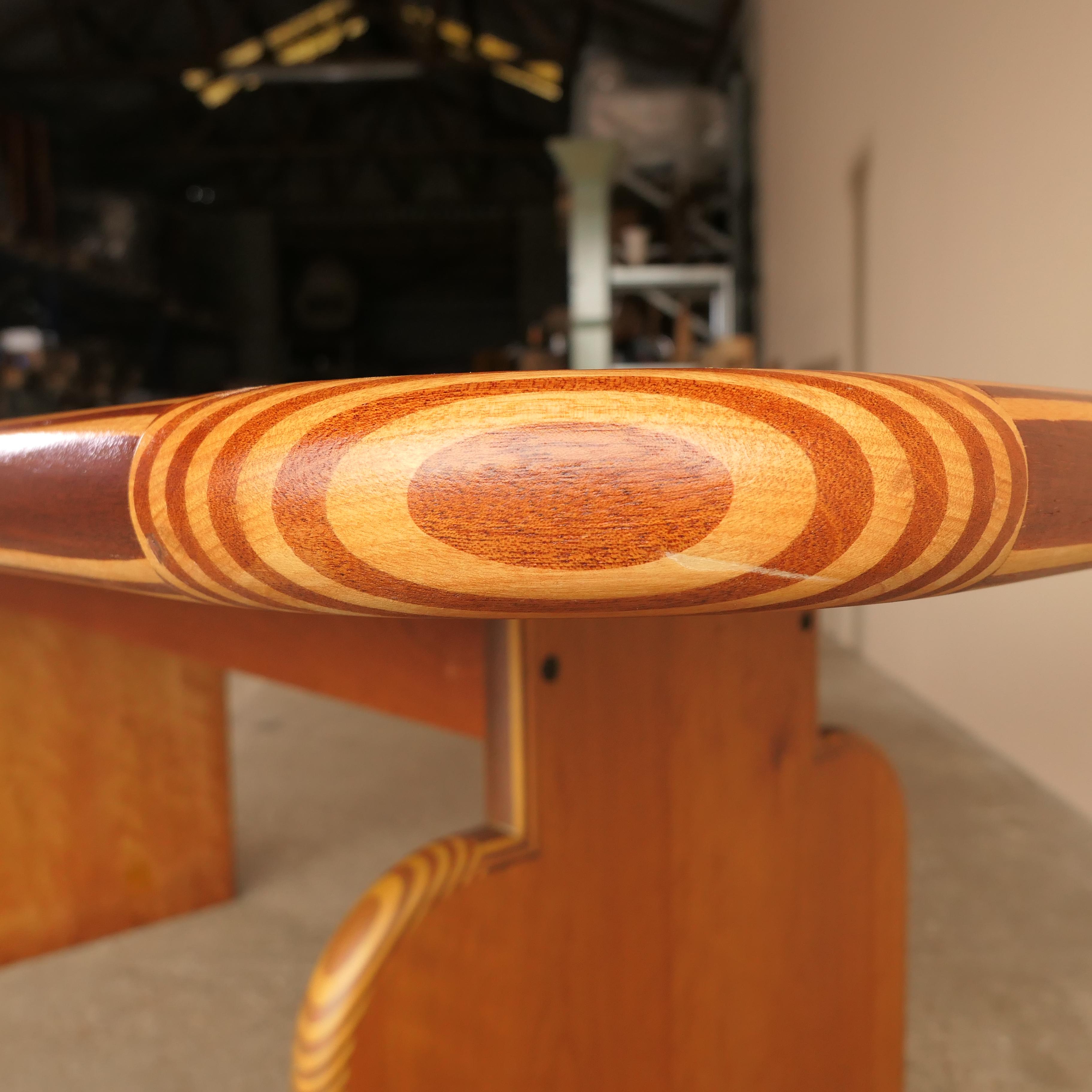 Italian Cherry Wood Dining Table For Sale 8