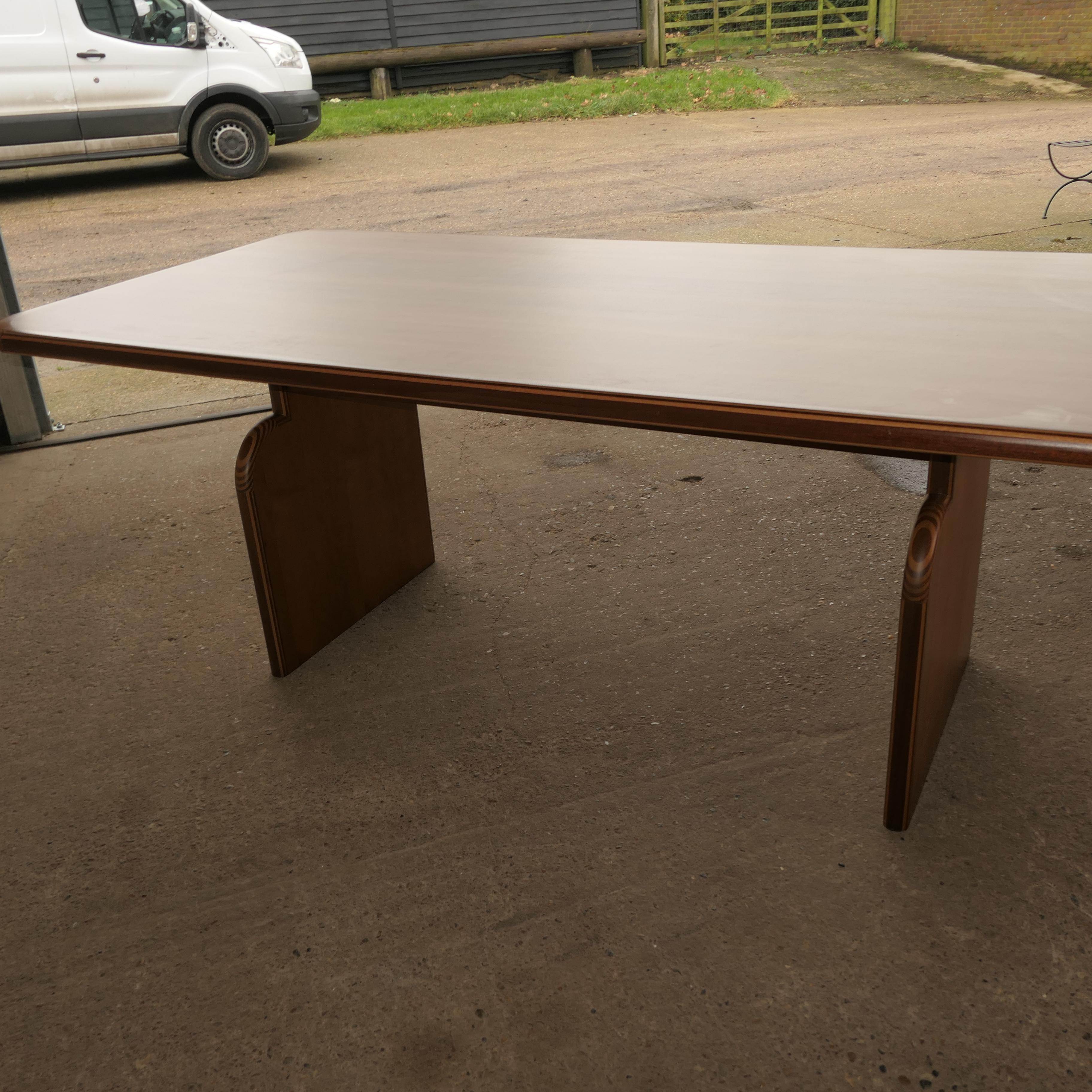 Italian Cherry Wood Dining Table For Sale 9