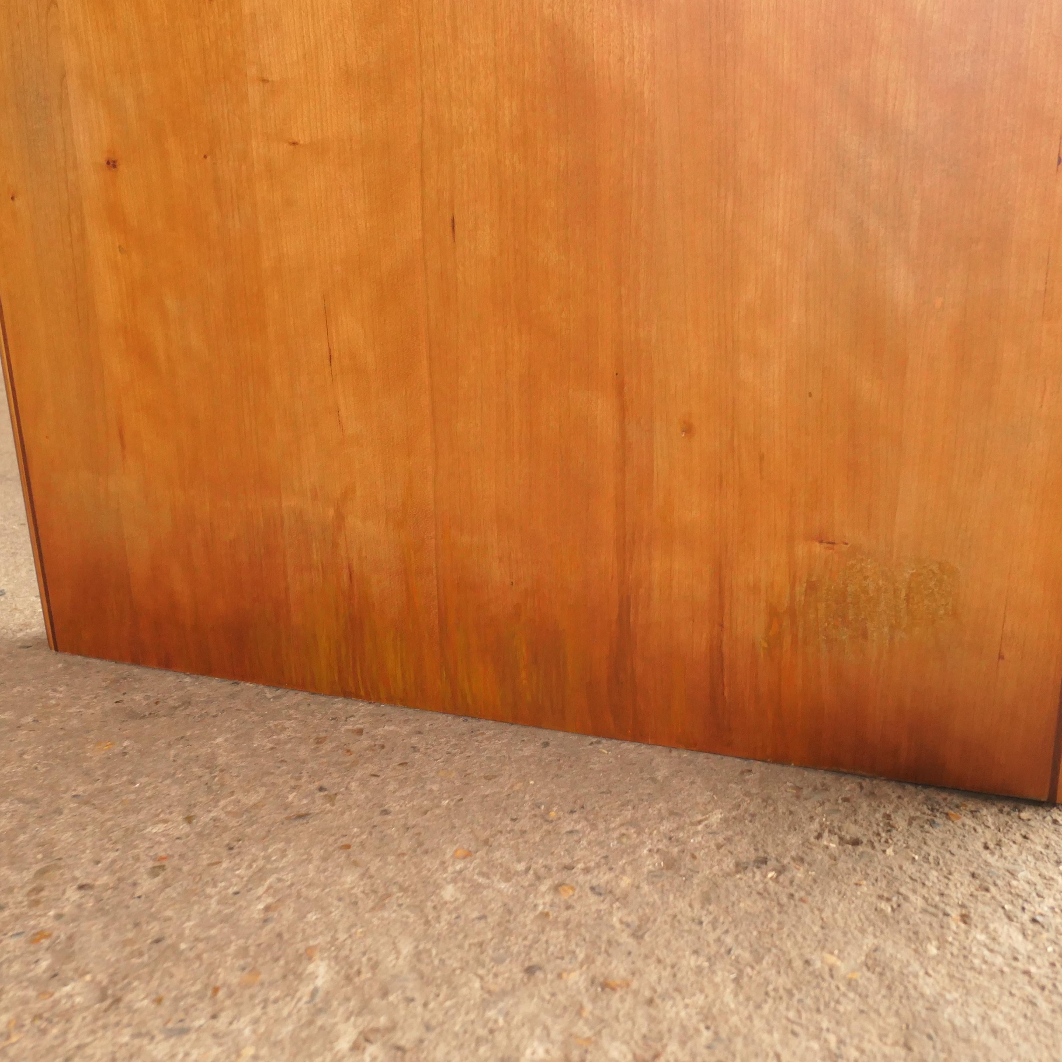 Italian Cherry Wood Dining Table For Sale 3
