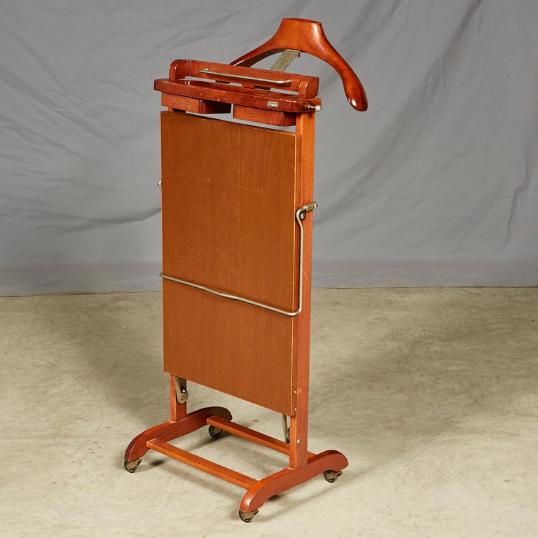 Italian Cherrywood Pants Press Valet For Sale at 1stdibs