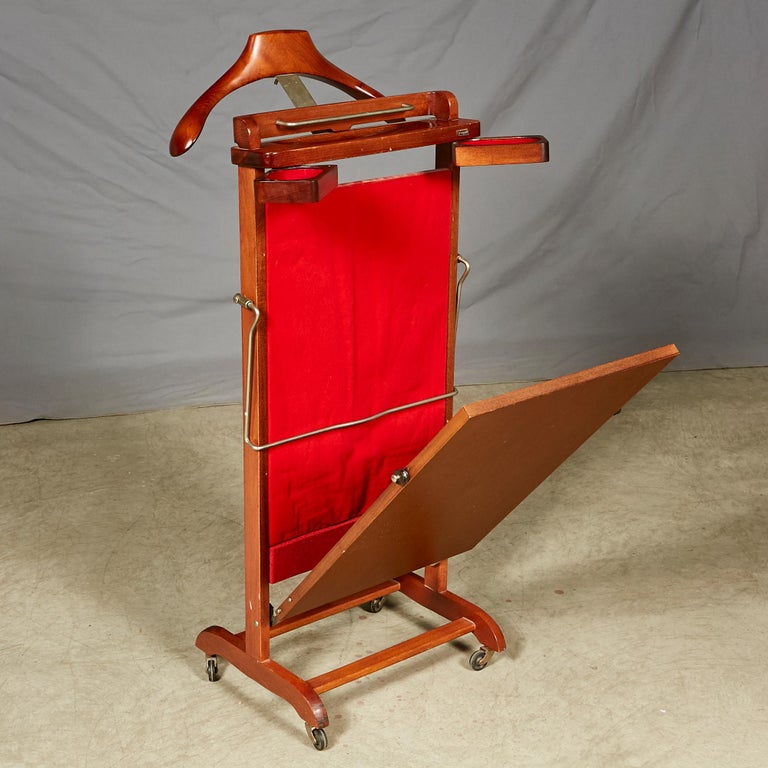 Italian Cherrywood Pants Press Valet For Sale at 1stdibs
