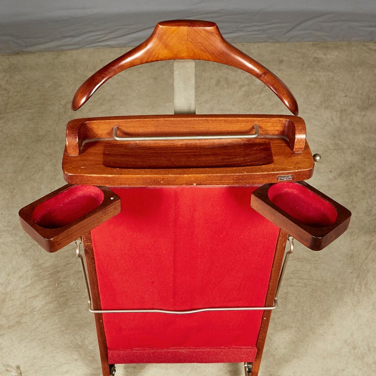 Italian Cherrywood Pants Press Valet For Sale at 1stdibs