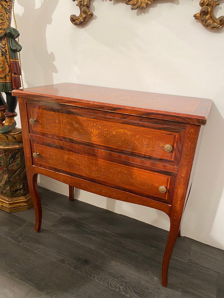 Italian Chest of 2 Drawers For Sale at 1stDibs