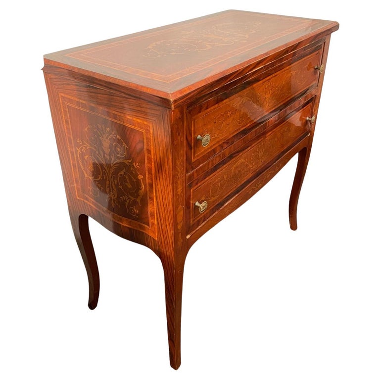 Italian Chest of 2 Drawers For Sale at 1stDibs