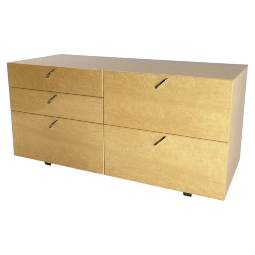 Italian chest of drawers by Giovanni Offredi for Saporiti 1980s
