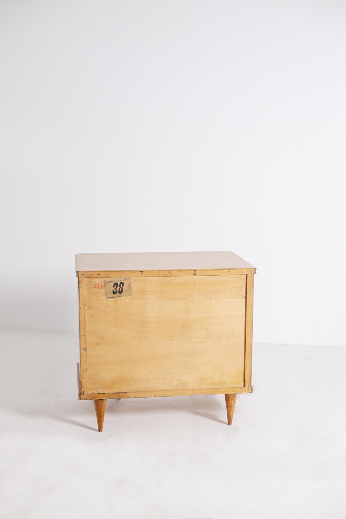 Italian Chest of Drawers by Paolo Buffa with Cornocopies, 1950s 2