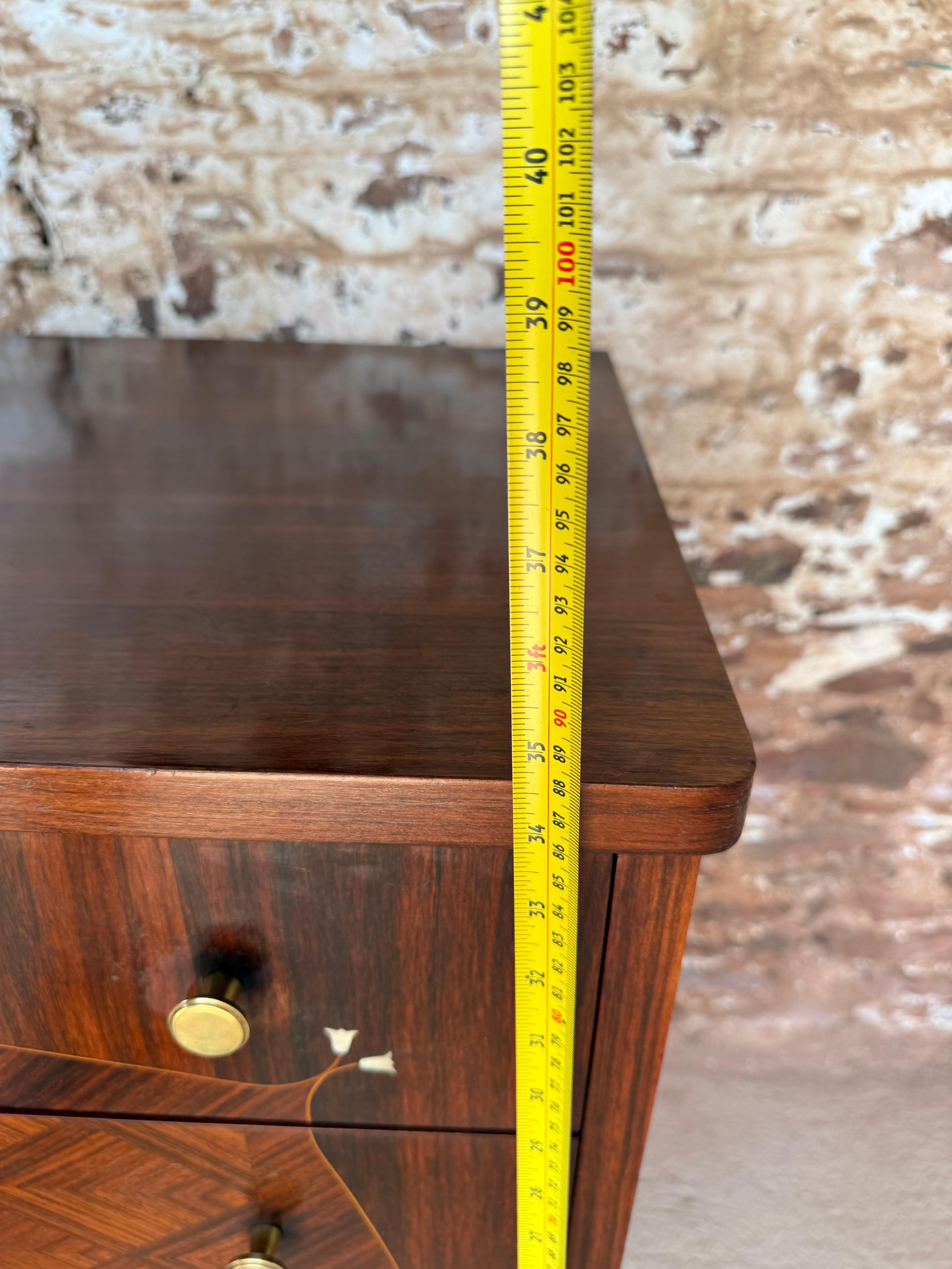 Italian chest of drawers / commode , mid century For Sale 12