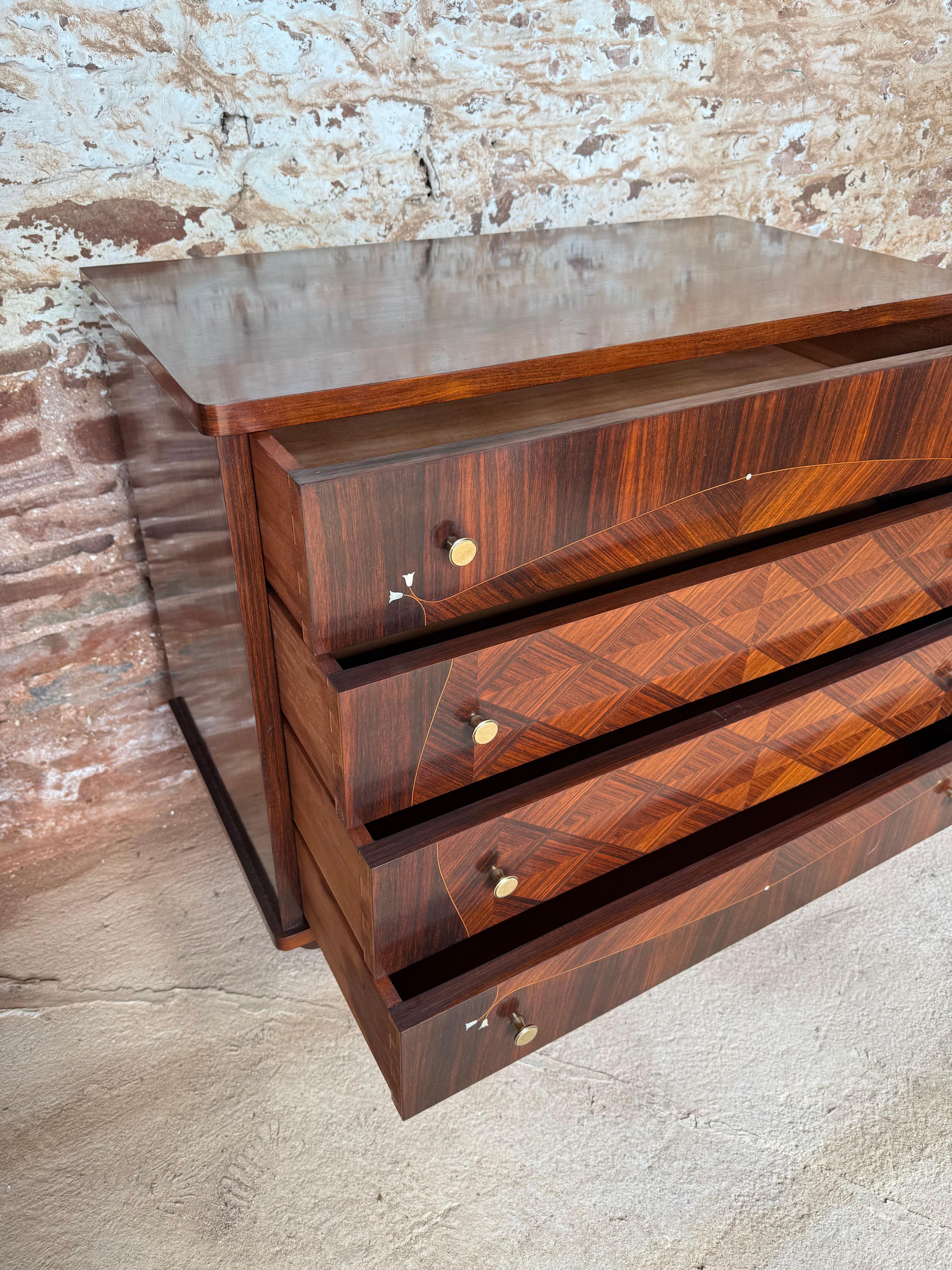 Mid-20th Century Italian chest of drawers / commode , mid century For Sale