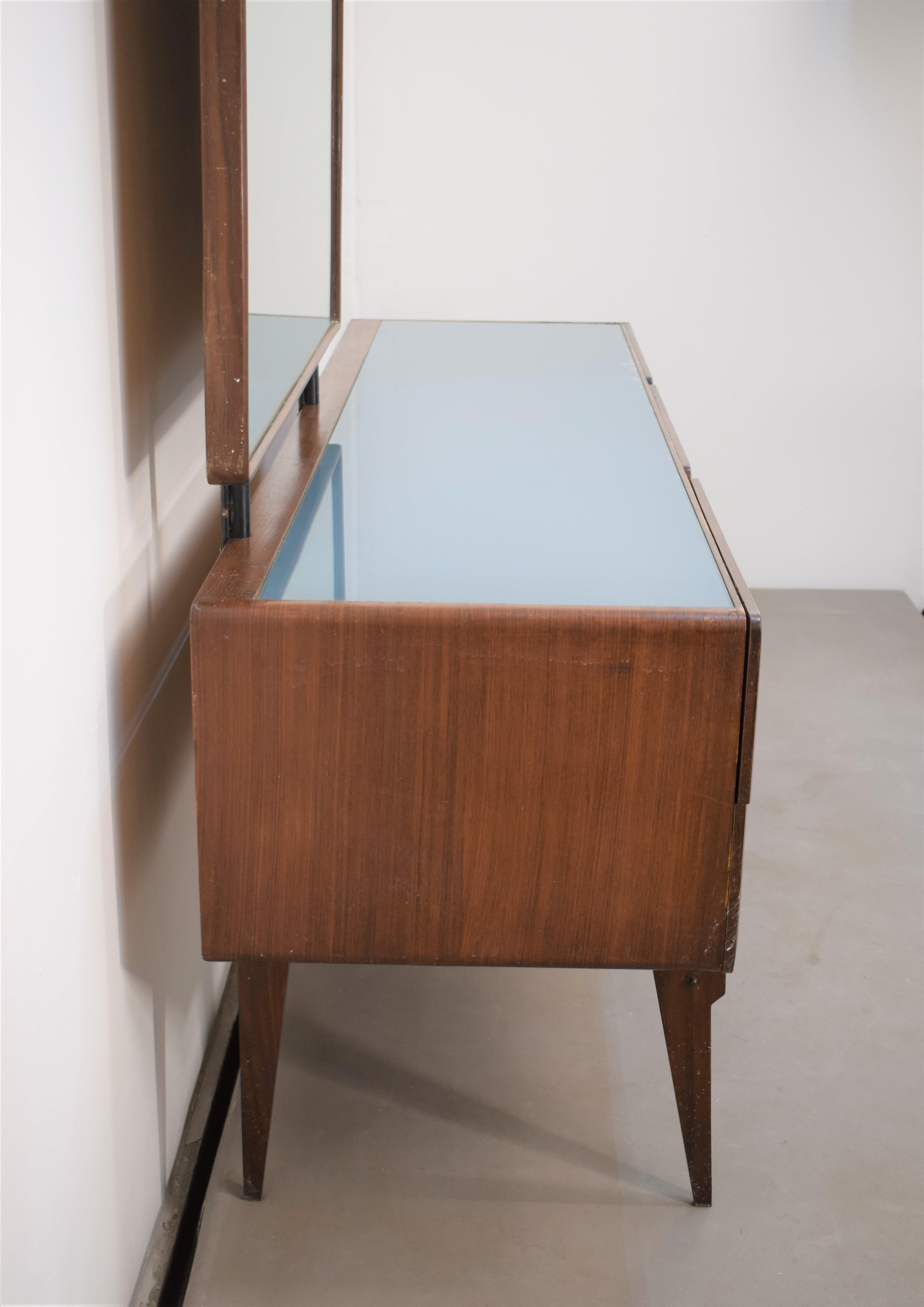 Italian Chest of Drawers with Mirror, 1960s 1