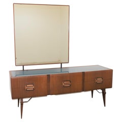 Italian Chest of Drawers with Mirror, 1960s